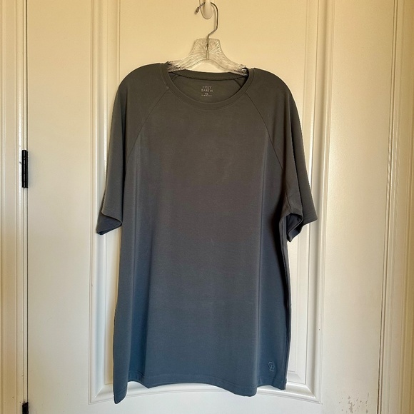 Cozy Earth Men’s Ultra-Soft Bamboo Raglan Tee – Size XXL (New, No Tags) - Picture 3 of 9